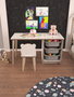 Hanah Home Soho Escritorio de Estudio Blanco y Gris